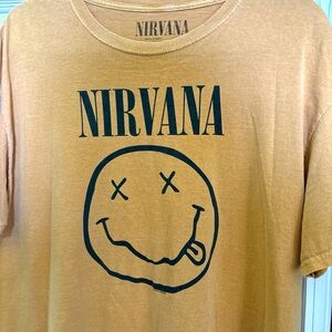 Nirvana t-shirt Urban Outfitters Size Large